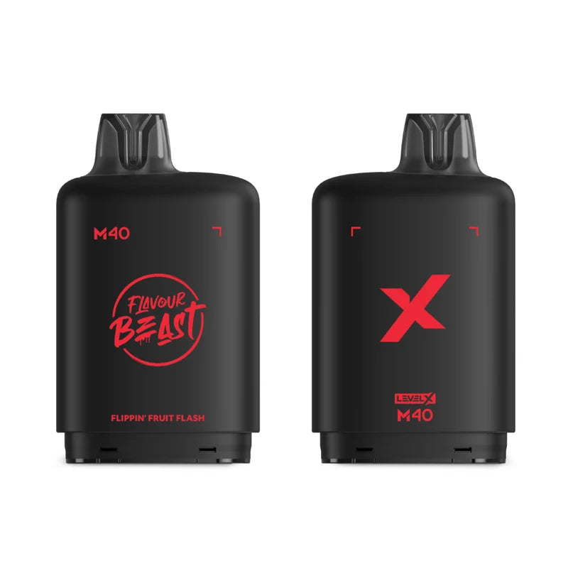 Flavour Beast Level X M Series M40 Replacement Vape Pod - 160K Puffs - 40mL