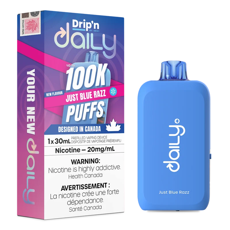 Drip'n Daily by Envi Disposable Vape - 100,000 Puffs - 30 mL