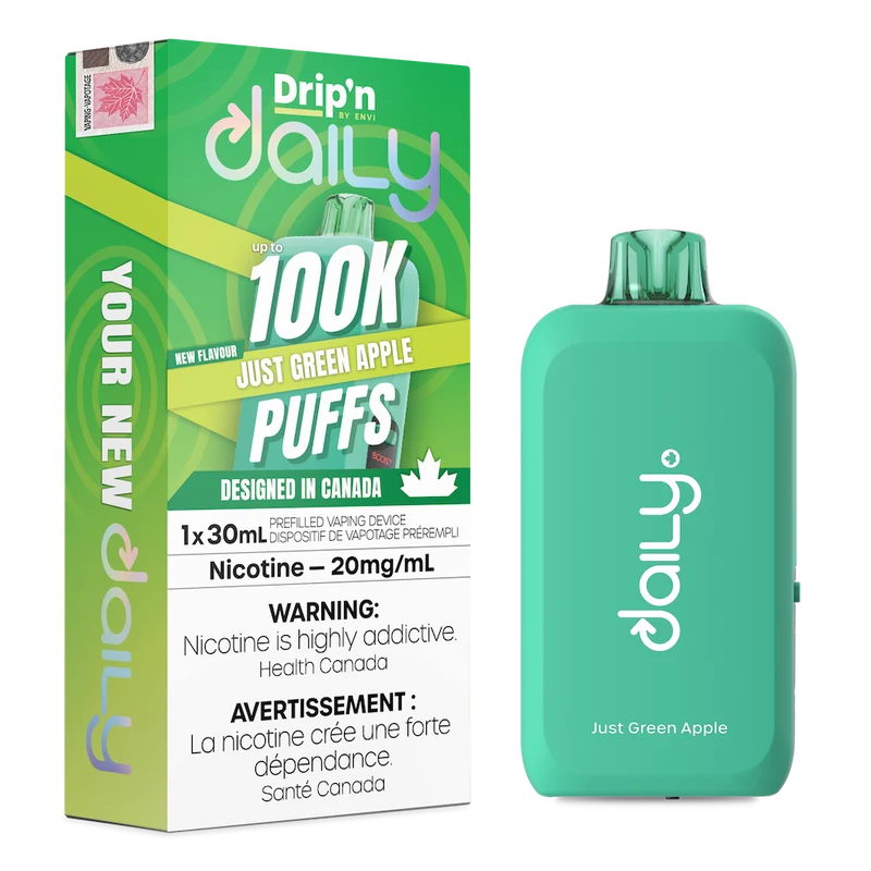 Drip'n Daily by Envi Disposable Vape - 100,000 Puffs - 30 mL