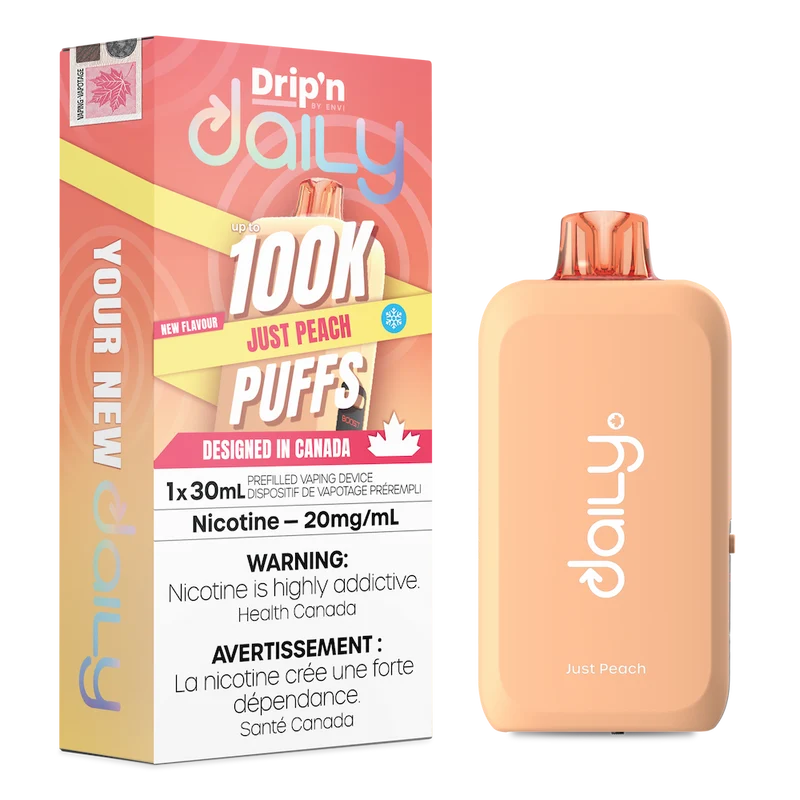 Drip'n Daily by Envi Disposable Vape - 100,000 Puffs - 30 mL