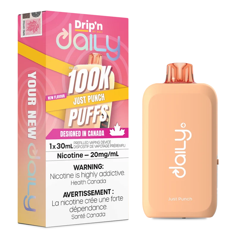 Drip'n Daily by Envi Disposable Vape - 100,000 Puffs - 30 mL