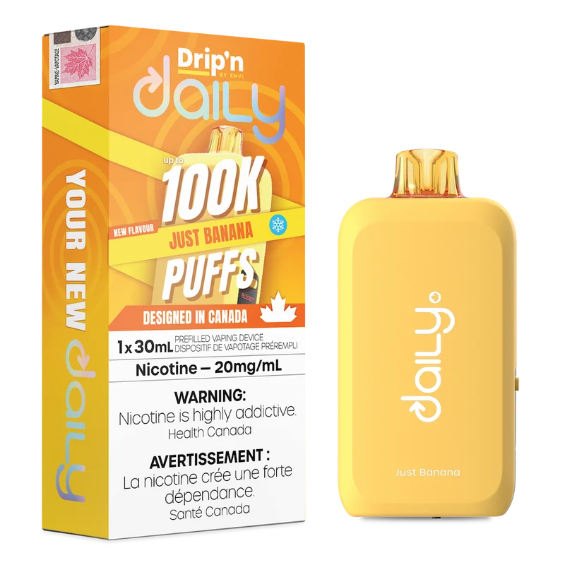 Drip'n Daily by Envi Disposable Vape - 100,000 Puffs - 30 mL
