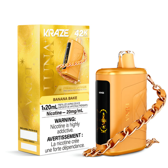 Kraze Luna Disposable Vape - 42K Puffs - 20mL