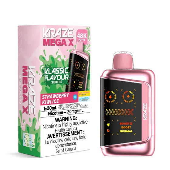 Kraze Mega X 48K Disposable Vape - 48,000 Puffs - 20mL