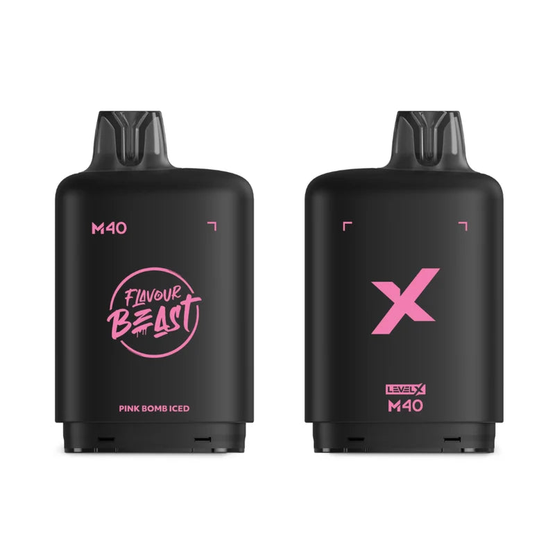 Flavour Beast Level X M Series M40 Replacement Vape Pod - 160K Puffs - 40mL