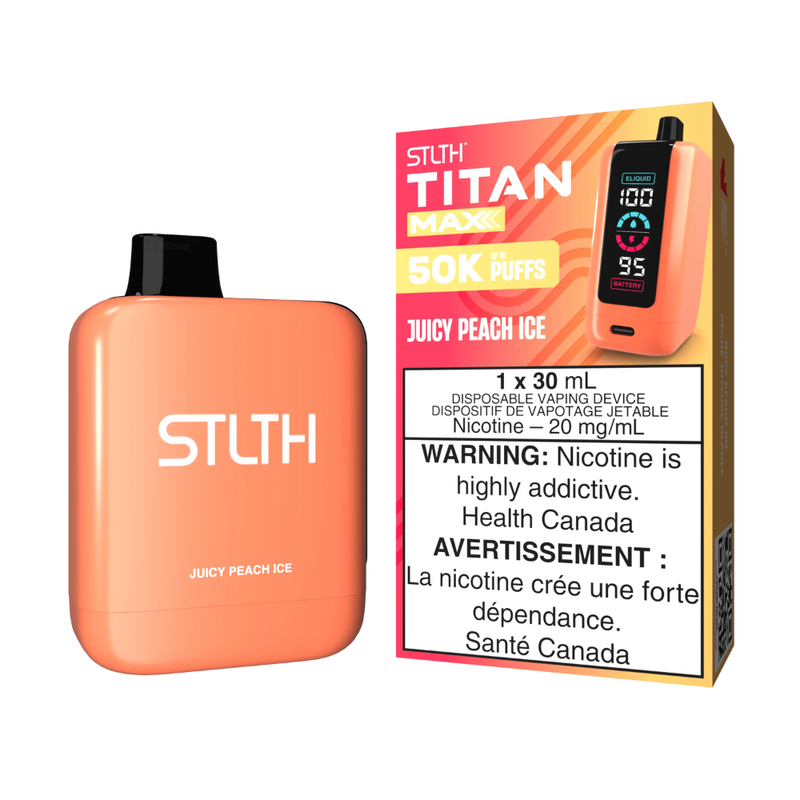 STLTH Titan Max 50k Disposable Vape - 50000 Puffs - 30ml
